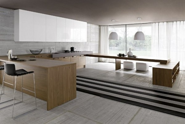 minimalistická kuchyně